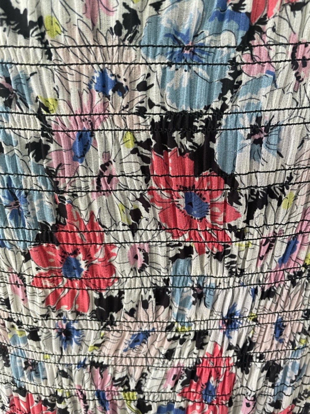 VERONICA BEARD Cici Ruched Floral Mini Dress Size 6 - Picture 7 of 12